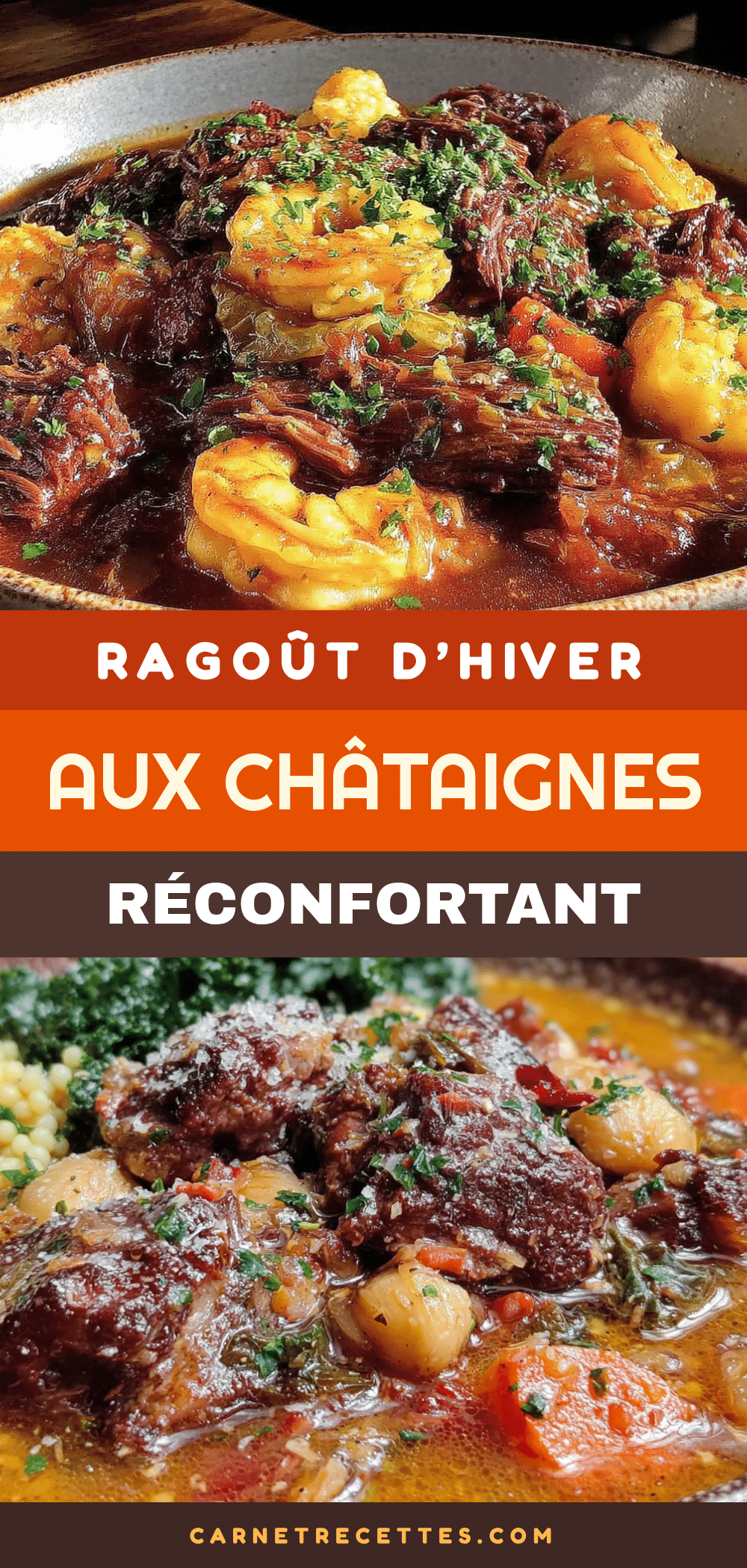 ragoût dhiver aux châtaignes rôties recipe