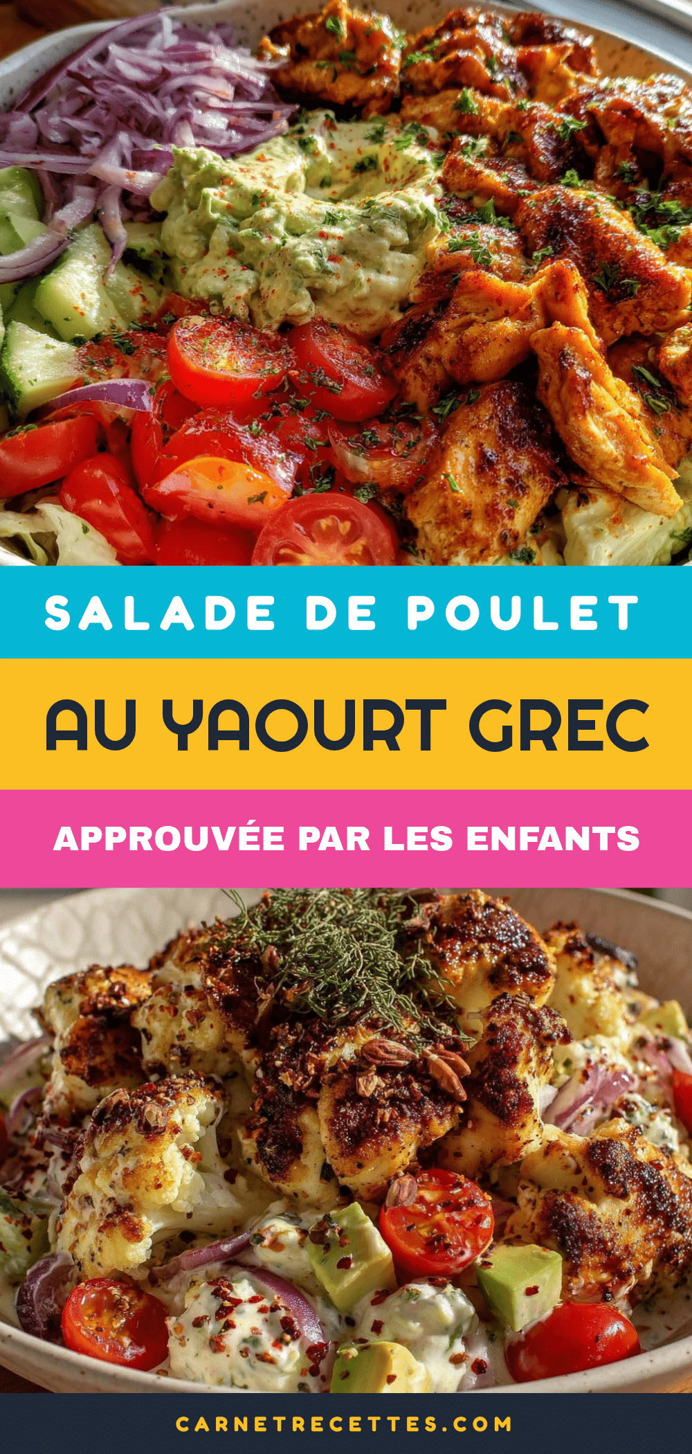 salade de poulet au yaourt grec recipe