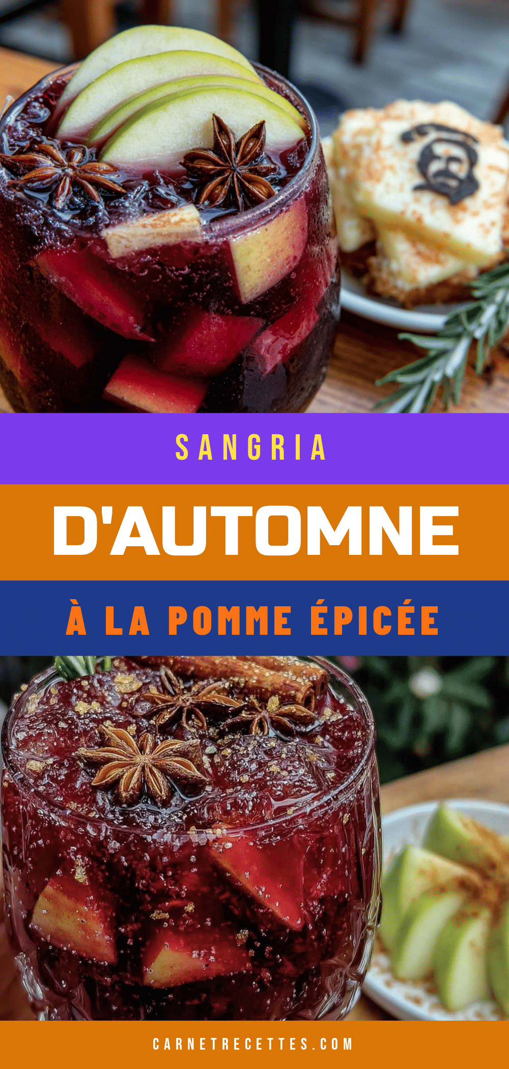sangria dautomne à la pomme épicée recipe