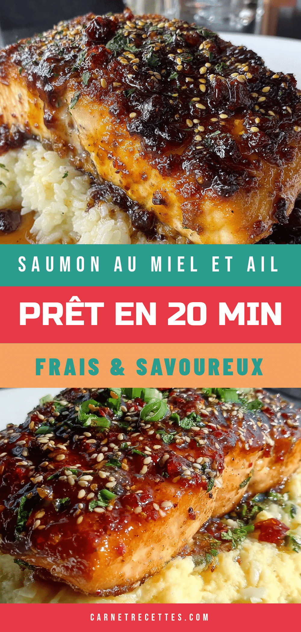 saumon au miel et ail recipe