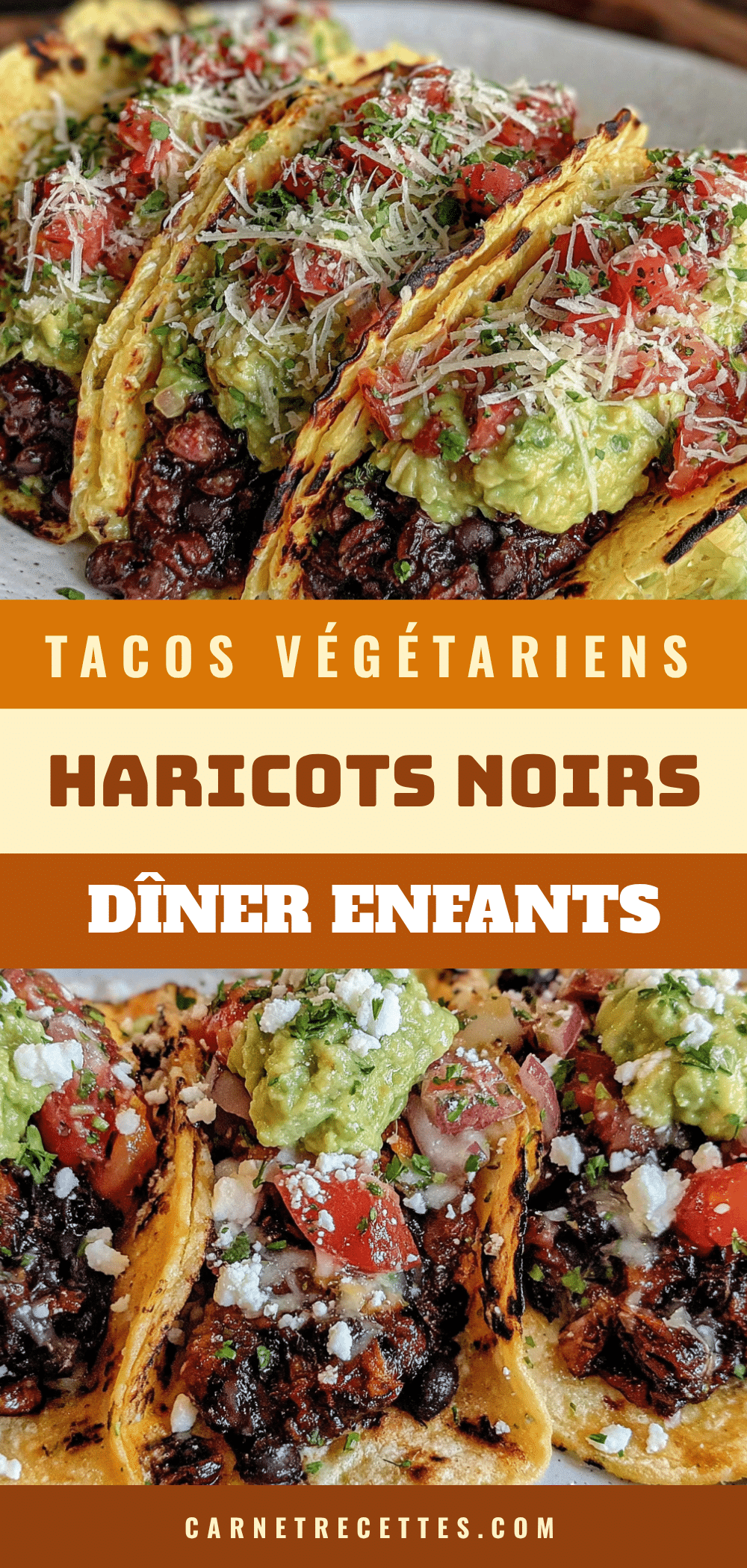 tacos végétariens aux haricots noirs recipe