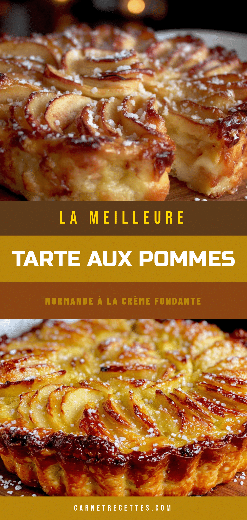 tarte aux pommes normande recipe