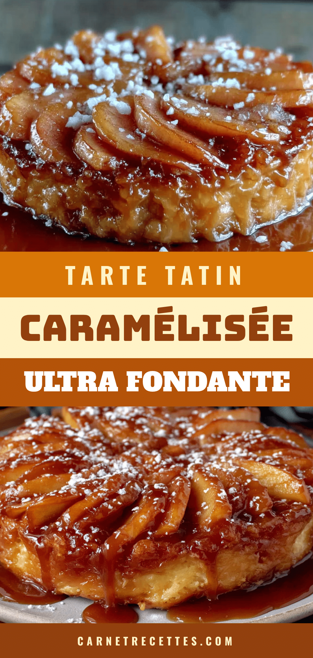 tarte tatin caramélisée ultra fondante recipe