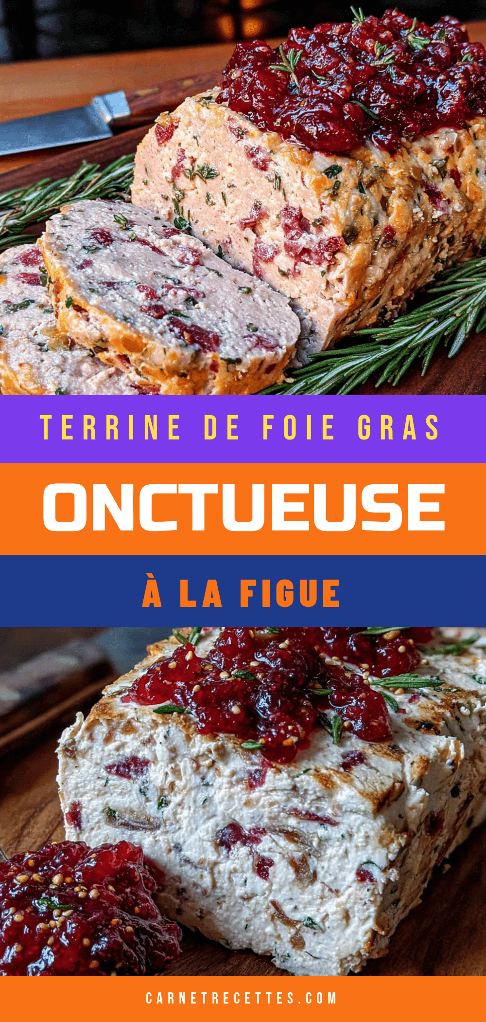 terrine de foie gras à la figue recipe