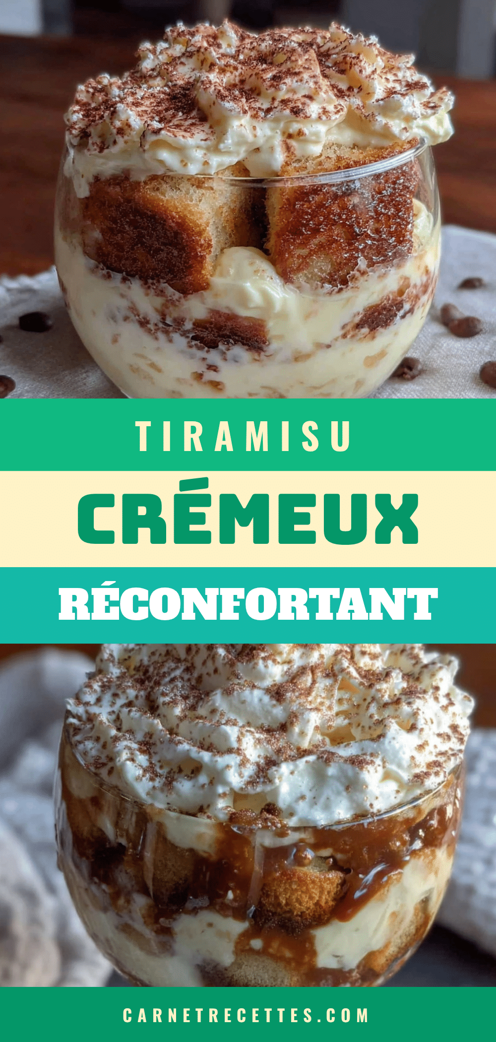tiramisu crémeux au café recipe