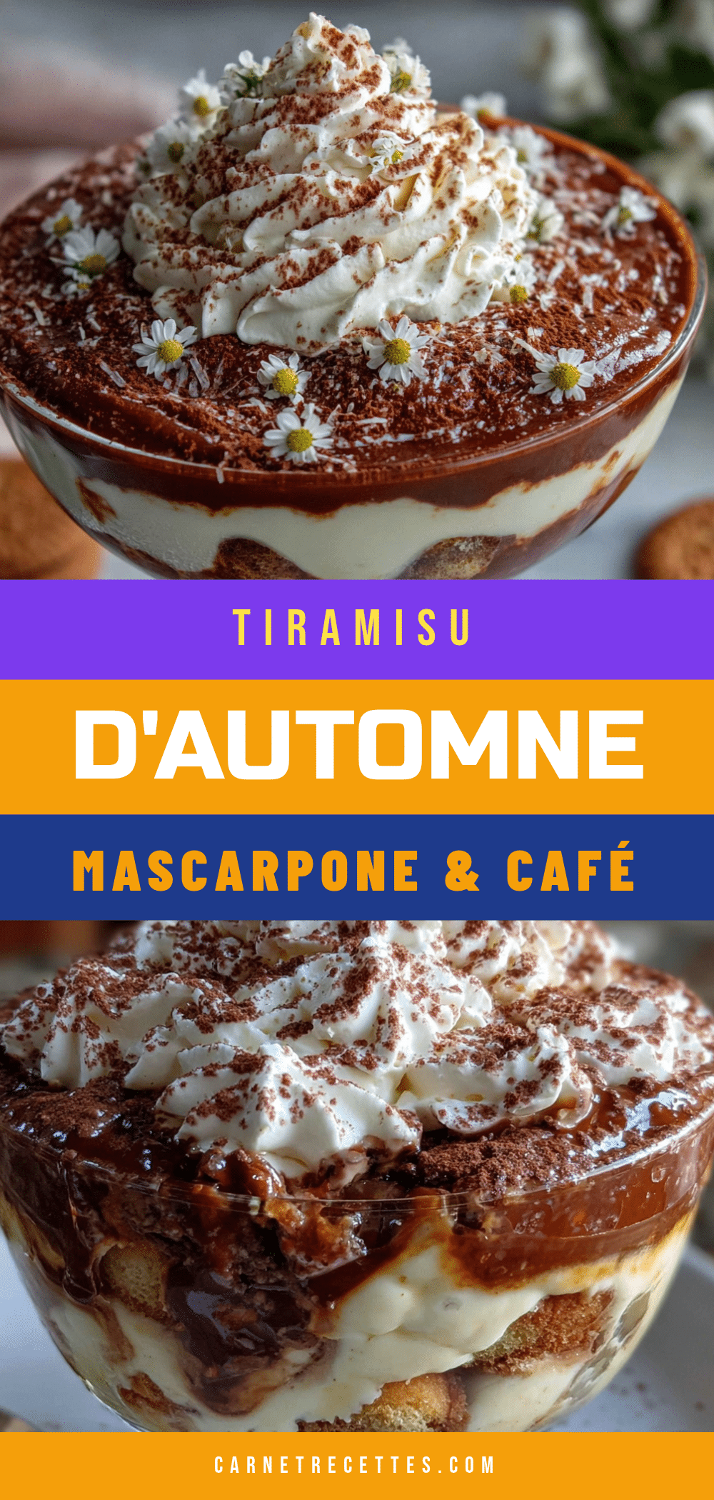 tiramisu d’automne au mascarpone et café recipe