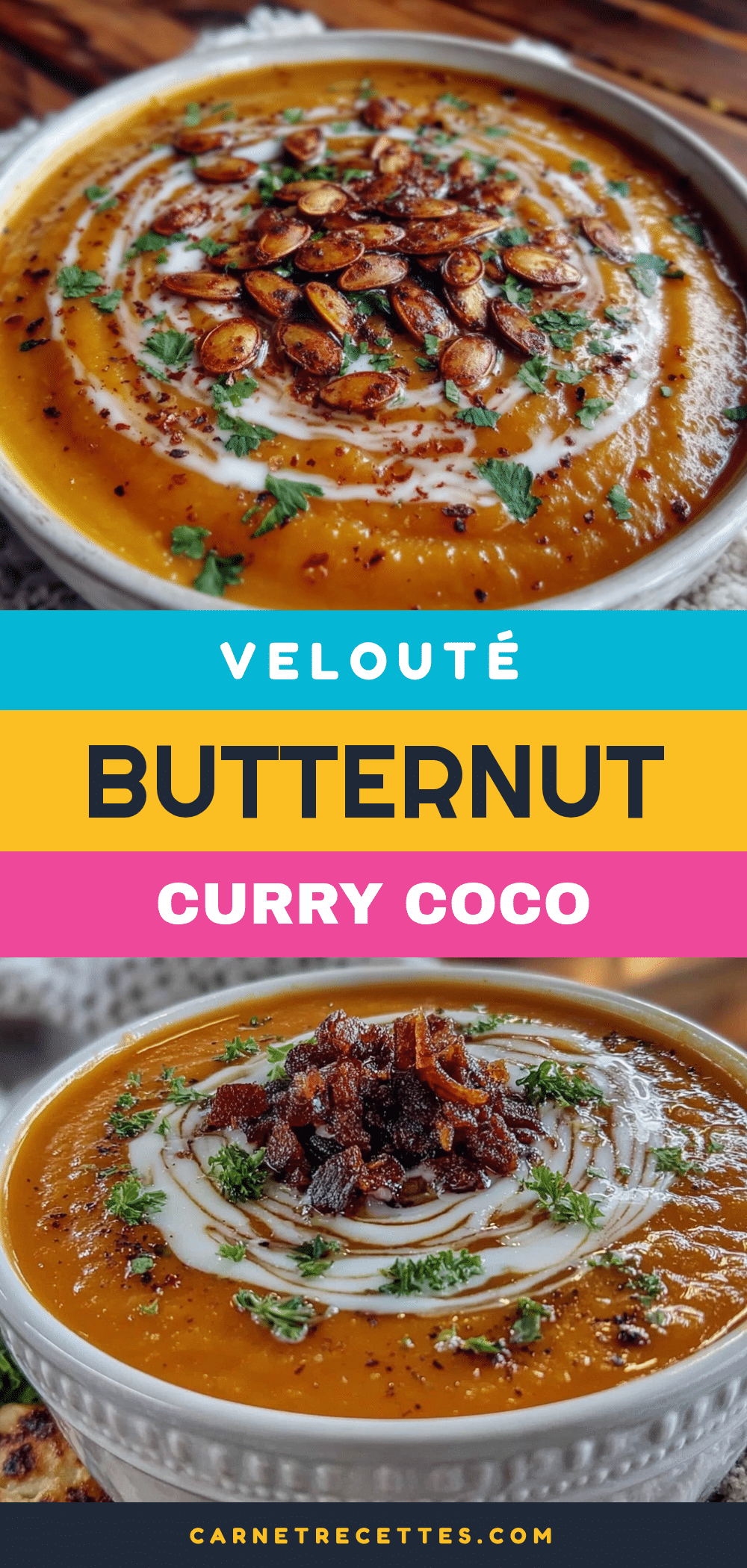 velouté butternut curry coco réconfortant recipe
