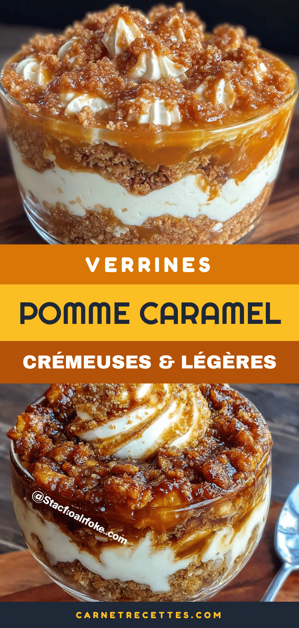 verrines pomme caramel recipe